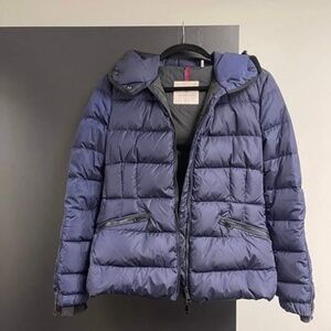 Moncler - Navy puffer coat